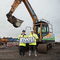 Work starts Crossmill Business Park